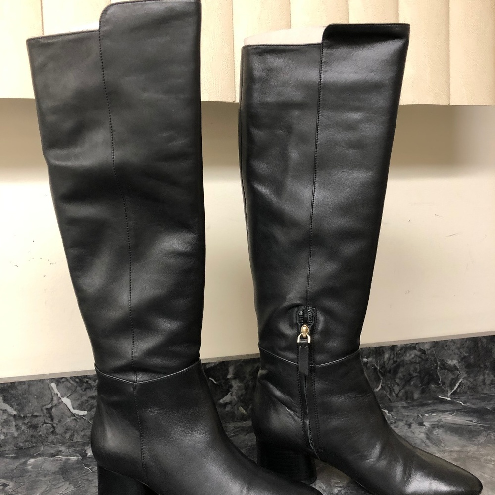 Leather Tall Boots